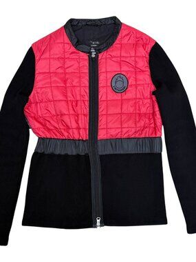 CINTAMANI Puffer Jacket Winter Red Insulated Light Coat Womens Large